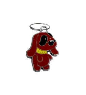 Köpek Tasma Aksesuarı Tasmalı Köpek 1.5×2.5 cm Kırmızı