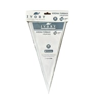 IVORY Tek Kullanımlık Şeffaf Naylon Krema Sıkma Torbası - 30 Cm. - 20 Adetlik 1 Paket