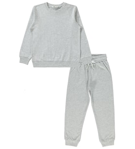 Civil Boys Unisex Basic 10-13 Yaş Eşofman Takımı - Gri