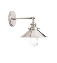 MYLİGHTS  MODERN PALANMAZ İNOX APLİK MAFSALI HAREKETLİ APLİK   (Siyah)