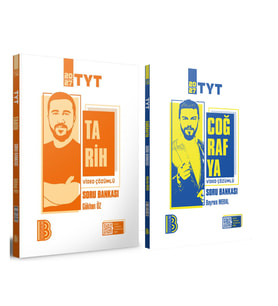 Benim Hocam TYT Coğrafya ve Tarih Soru Bankası Seti 2 Kitap