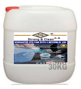 OTO CAM SUYU KONSANTRE 4 MEVSİM 1/60 30KG