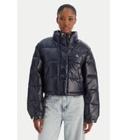 Calvin Klein Parlak Kısa Şişme Kadın Mavi Mont LV047D504G-VEK