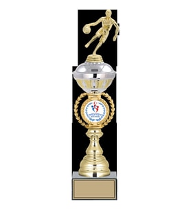 ODAK KUPA - Figürlü Kupalar - Basketbol Kadın Figürlü Kupalar FG-066 C - 44 cm
