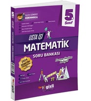 Gizli Yayınları 5. Sınıf Matematik Usta Işi Soru Bankası + Kavram Haritası