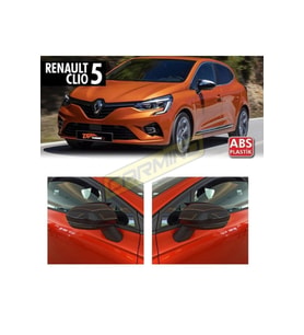 Renault Clio 5 Batman Yarasa Ayna Kapağı Piano Black 2019+