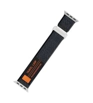 Mey İthalat® Watch 42Mm Alice Kumaş Kordon - Siyah-Gri