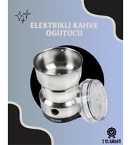 Paslanmaz Çelik Kahve Değirmeni Düşük Gürültü Yüksek Devir Fındık ve Tahıl İçin Uygun