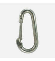 Periboia Baş Zincir Karabina Yaylı 5 mm Galvanizli 2 Adet (Çok Renkli)