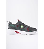Amed Spor BRAİN Unisex Ortopedik Günlük Bağcıklı Sneaker Spor Ayakkabı (Füme)