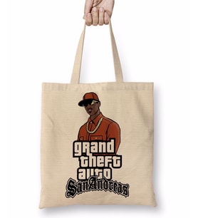 Grand Theft Auto Gta SanAndreas Bez Çanta Uzun Saplı