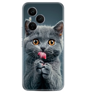 Honor 400 Pro Kılıf Boutique Baskılı Resimli Komik Kedi Pcode -008
