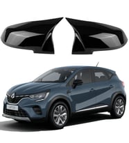 Renault Captur 2020- Araca Özel Batman Yarasa Ayna Kapağı Pianoblack