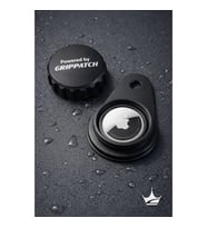 Grippatch AirTag Su Geçirmez Vida Kapaklı Gizli Montaj kutusu