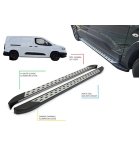 COMBO E CARGO XL PANEL VAN UZUN ŞASE NOKTALI YAN BASAMAK 2019 2020 2021 2022 2023 2024 2025 2026 27
