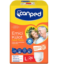 Canped Emici Külot Hasta Yetişkin Bezi L - Büyük - Large 24 Adet Fırsat Pk