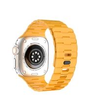 Uray store Apple Watch Ultra 49mm Wowen Kordon - Sarı