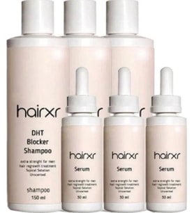Hairxr 3 x 150 ml Şampuan ve Serum