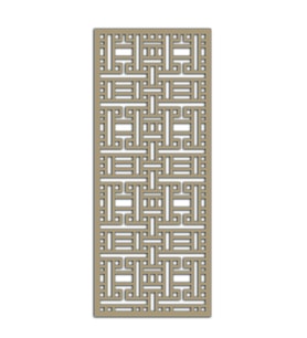 Liar Ahşap Seperatör (Paravan) - KSP59 - (85 x 210 cm) - (18 mm) - (Beyaz) (Renksiz)