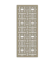 Liar Ahşap Seperatör (Paravan) - KSP59 - (85 x 210 cm) - (18 mm) - (Beyaz) (Renksiz)