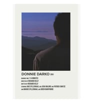 Donnie Darko (2001) Tablo Ahşap Poster Dekoratif