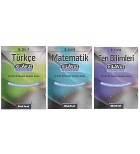 TUDEM YAYINLARI 8.SINIF LGS TÜRKÇE - MATEMATİK - FEN BİLİMLERİ 20 SORULUK 20 Lİ DENEME