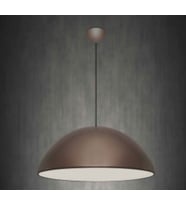 mylights retro rustik metal sarkıt avize 40 cm kahve içi beyaz (Siyah)
