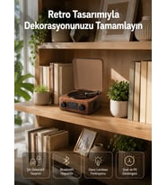 Dekoratif Gece Işıklı Bluetooth Hoparlör – Saatli Tasarım Yeni Nesil