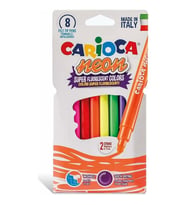 CARIOCA 42785 YIKANABİLİR KEÇELİ KALEM 8 RENK