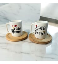 WPAWZ Evin Hanımı & Evin Beyi" Temalı Özel Kupa Seti (2'li)