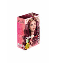 COLORX SAÇ BOYASI SET TEK- 4.65 ŞARAP KIZILI