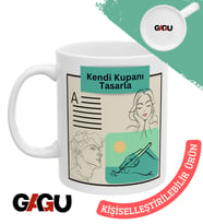 Kendi Kupanı Tasarla – Kişiye Özel Fotoğraflı Yazılı Baskılı Porselen Kupa