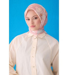 Belli %100 Twill İpek Eşarp 4100D 03