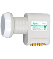 Kyoto 4 Çıkışlı Dörtlü Uydu Anten Uyumlu Lnb Elembi 4K Ultra Hd - Yağmur Korumalı