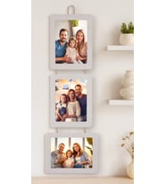 Studyo Plus Ahşap 3’lü Ipli 15X21 cm 2 Dikey 1 Yatay Fotoğraf Çerçeve