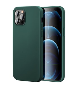 Apple iPhone 13 Pro Max 6.7'' İnce Mat Silikon Kılıf Haki