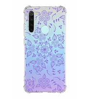 Xiaomi Redmi Note 8 Köşe Korumalı Antişok Kapak Nostalji Desen Tasarımlı Şeffaf  Kılıf
