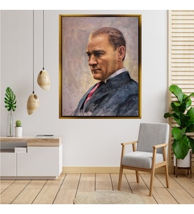 ÇERÇEVELİ ATATÜRK TABLO S387