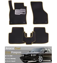 BMW 5 SERİSİ E34 SEDAN (1988-1996) Uyumlu EVA Paspas Tam Set–Araca Özel,Su Geçirmez