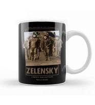 Zelensky I Need Ammunition Not A Ride Kupa Bardak Porselen