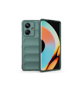 Realme 10 Pro 5g Kılıf Optimum Silikon - Koyu Yeşil