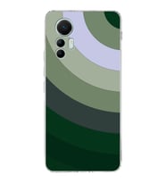 Xiaomi Mi 12 Lite Uyumlu Kapak Renk Cümbüşü Tasarımlı Şeffaf  Silikon Kılıf