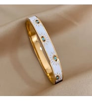 MK TASARIM ÇELİK BİLEKLİK MODEL-1 (Gold)