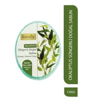Doğal Peeling Etkili Parlaklık Etkili Natural Süngerli Okaliptus Sabun
