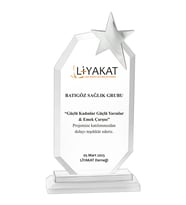 ODAK KUPA - Cam Plaketler - CM-004 A - 12x23 cm