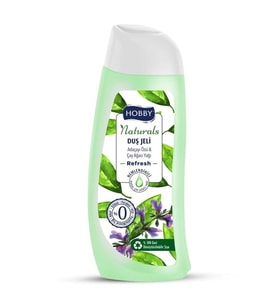 HOBBYHobby Naturals Refresh Adaçayı Özü Çay Ağacı Yağı 500 ml Duş Jeli