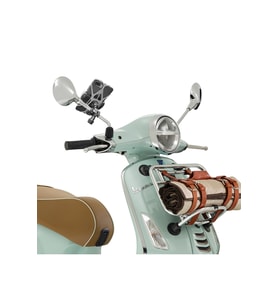 Vespa Uyumlu Ayna Bağlantılı Telefon Tutucu Black