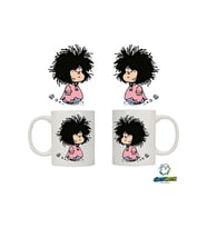 GHOSTBASTIR DESIGN Mafalda Kupa Bardak Tek Adet K0486