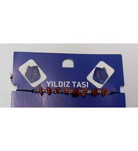 Doğal Taş Ayarlanabilir Yıldız Taşı Bileklik