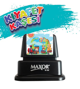 Kıyafet Kaşesi Tren Temalı Öğrenci Kaşesi / Kıyafet Etiketi / Kumaş Kıyafet Kaşesi